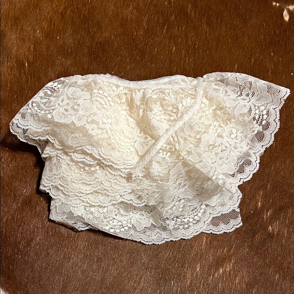 6.3 yards of Ruffled 3.5” lace trim white - Picture 5 of 6